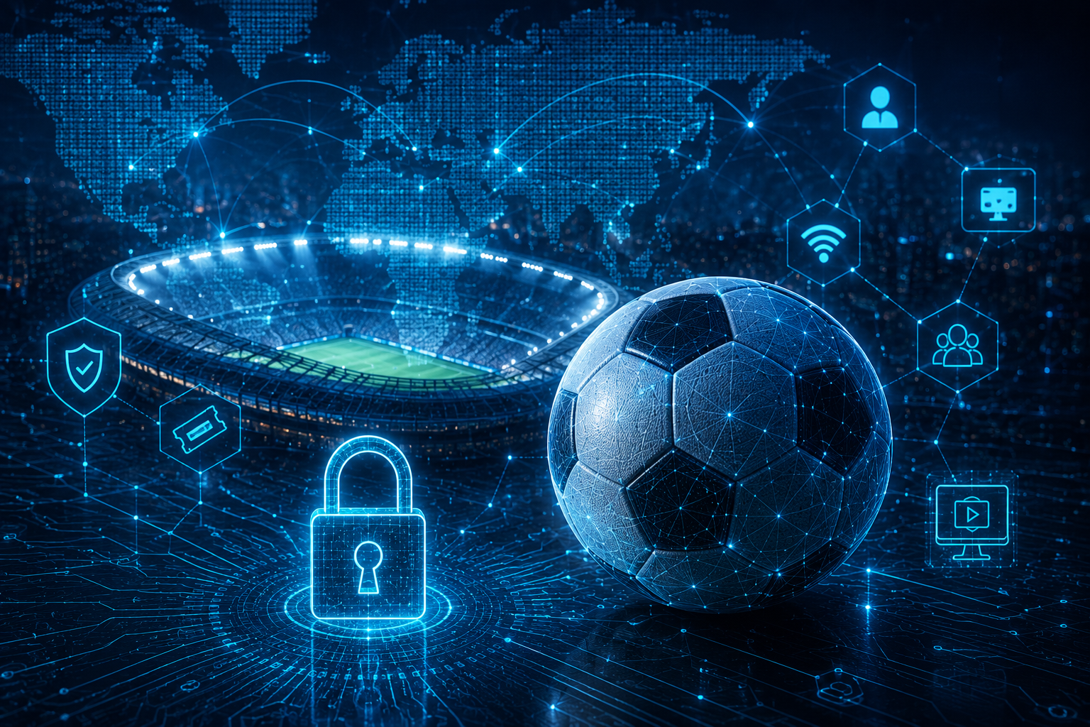 Cybersecurity protecting the digital infrastructure of a global football tournament